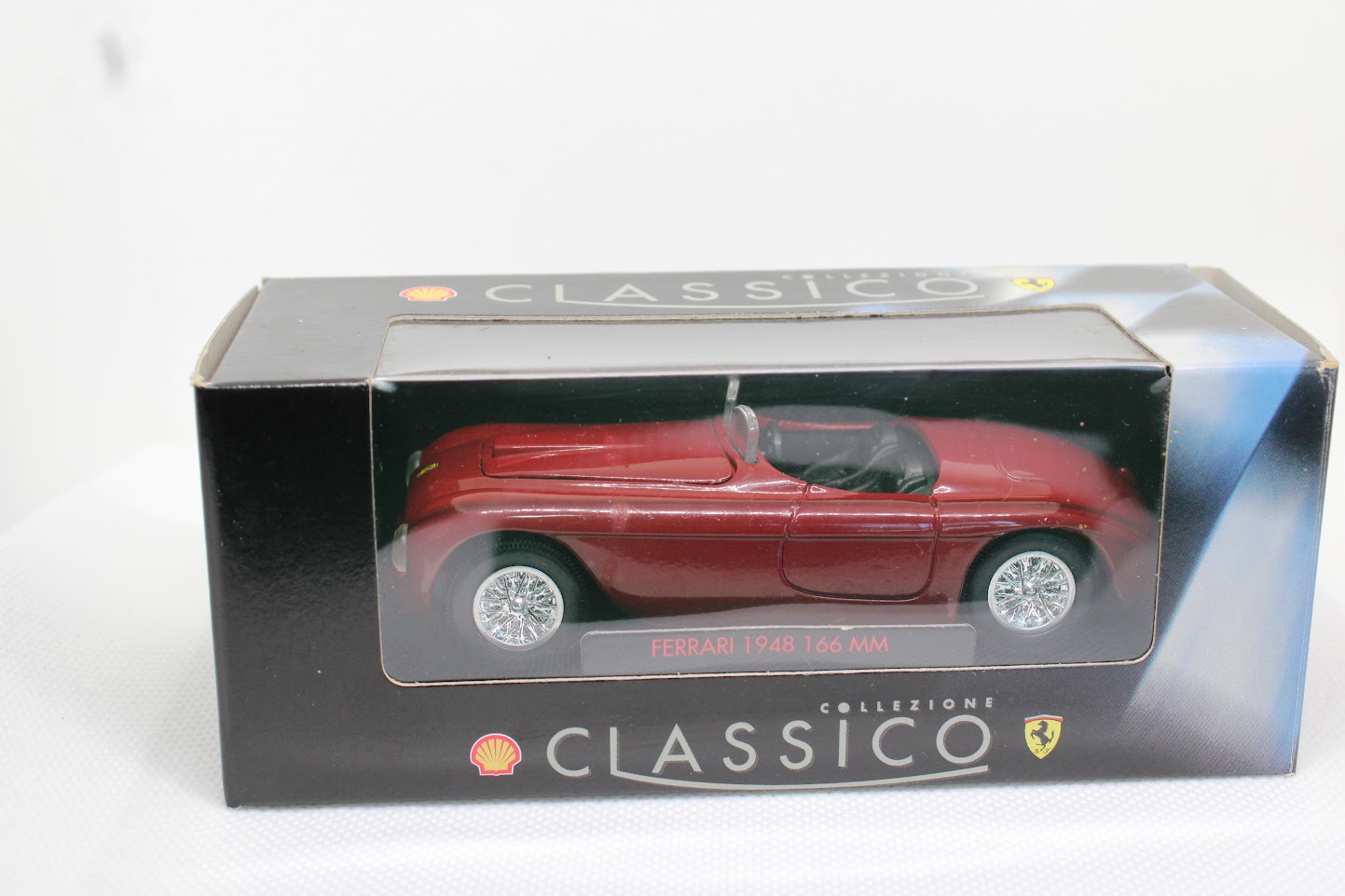 Miniatura Ferrari 166 MM 1948 - Escala 1:43 | Clássico Colecionável Shell-Ferrari - Imagem 3