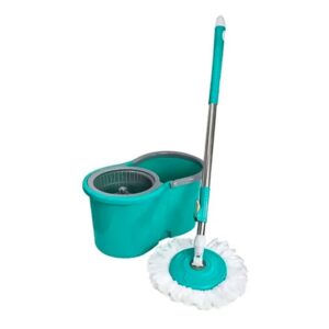 Mop Giratório com Balde Centrífuga 360º – Esfregão Multiuso com Refil Lavável