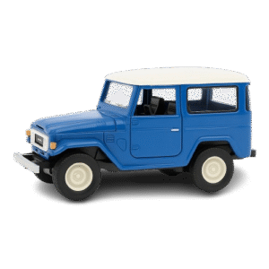 Miniatura Jeep Toyota Bandeirante Azul – Escala 1:43 | Colecionável Vintage