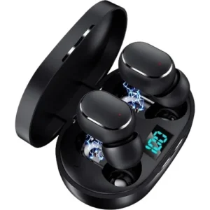 Fone De Ouvido Bluetooth Sem Fio Tws Microfone Led