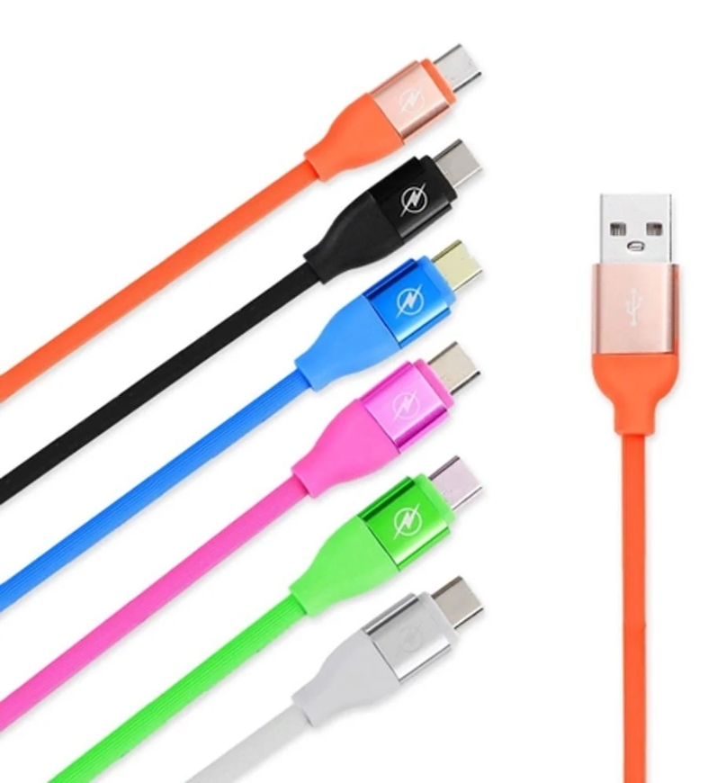 Cabo USB Tipo C – Rápido, Resistente e Cheio de Estilo