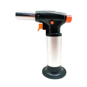 Maçarico Culinário Recarregável – Chama Ajustável para Cozinha