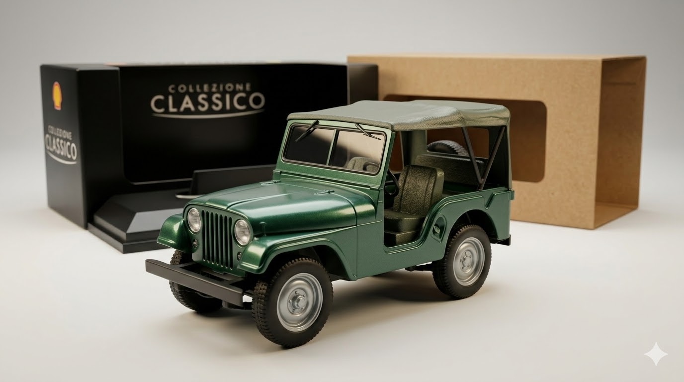 Jeep Willys CJ-5 (1960) - Escala 1:38